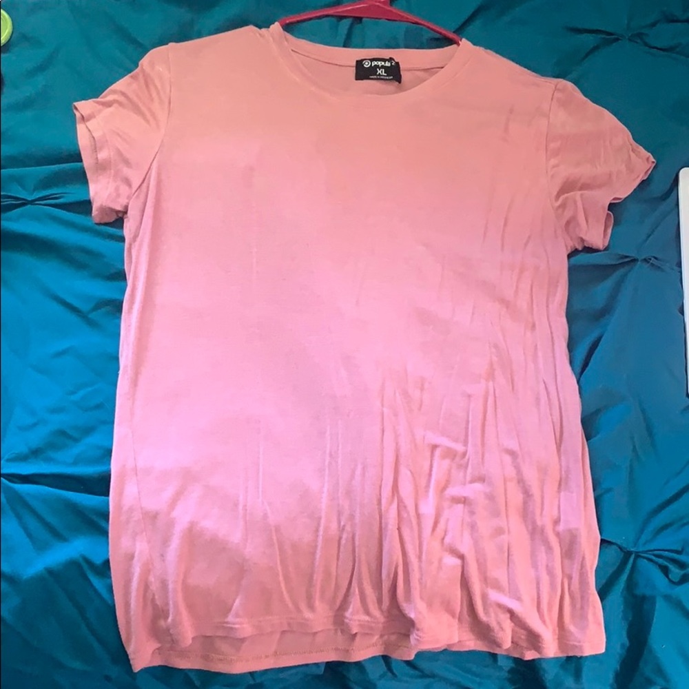 Popular 21 Shirt Blush Pink